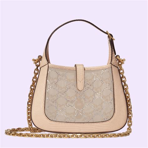 gucci jackie bag crystal|Gucci jackie bag 1961.